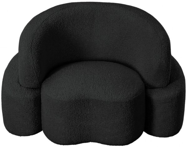 Principessa Boucle Fabric Upholstered Chair
