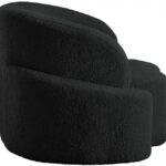 Principessa Boucle Fabric Upholstered Chair
