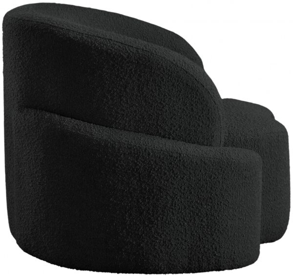 Principessa Boucle Fabric Upholstered Chair