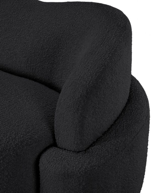 Principessa Boucle Fabric Upholstered Chair