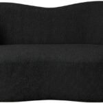 Principessa 68" Boucle Fabric Upholstered Loveseat
