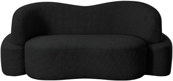 Principessa 68" Boucle Fabric Upholstered Loveseat