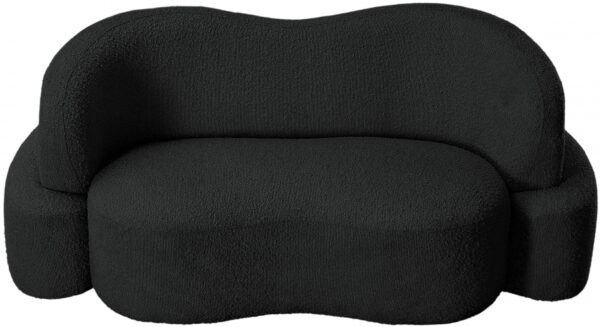 Principessa 68" Boucle Fabric Upholstered Loveseat