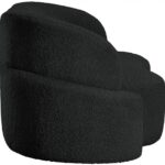 Principessa 68" Boucle Fabric Upholstered Loveseat