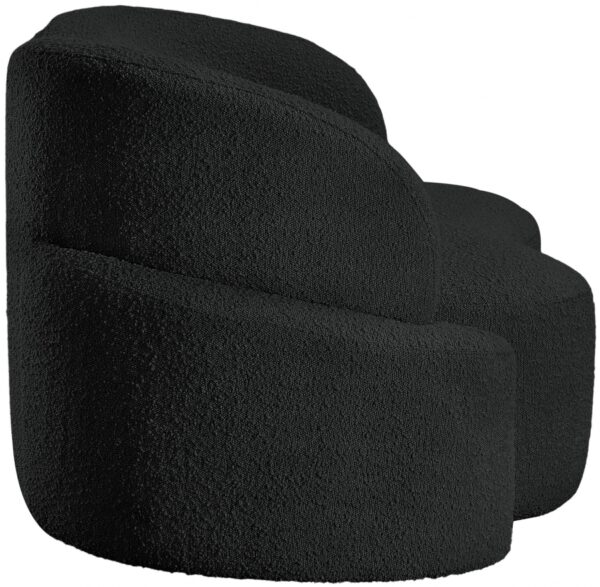 Principessa 68" Boucle Fabric Upholstered Loveseat