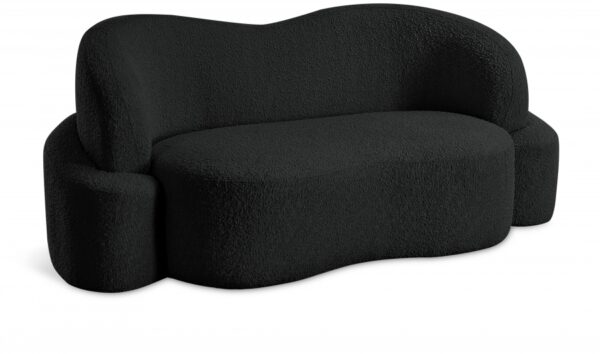 Principessa 68" Boucle Fabric Upholstered Loveseat