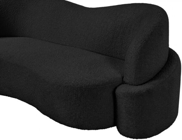 Principessa 90" Boucle Fabric Upholstered Sofa
