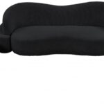 Principessa 90" Boucle Fabric Upholstered Sofa