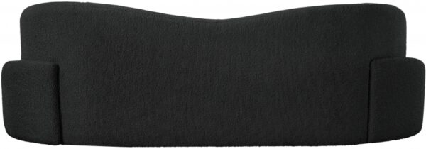Principessa 90" Boucle Fabric Upholstered Sofa