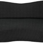 Principessa 90" Boucle Fabric Upholstered Sofa