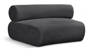 Bale Chenille Fabric Upholstered Modular Chair