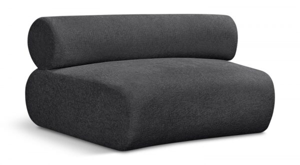 Bale Chenille Fabric Upholstered Modular Chair