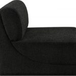 Ollie Boucle Fabric Upholstered Armless Modular Chair