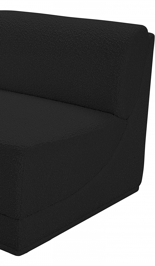 Ollie Boucle Fabric Upholstered Armless Modular Chair