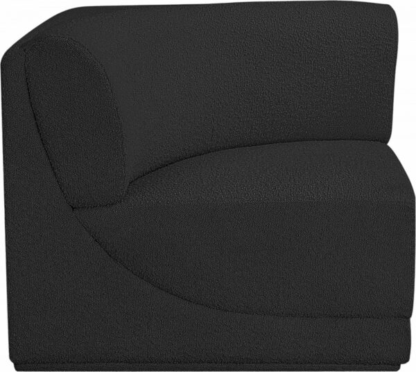 Ollie Boucle Fabric Upholstered Corner Modular Chair