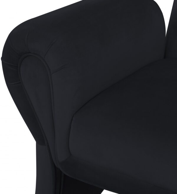 Fleurette Velvet Upholstered Accent Chair