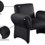 Fleurette Velvet Upholstered Accent Chair