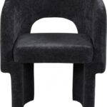 Emmet Chenille Fabric Upholstered Dining Chair / Accent Chair