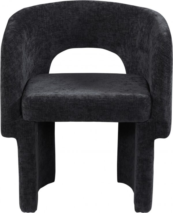 Emmet Chenille Fabric Upholstered Dining Chair / Accent Chair