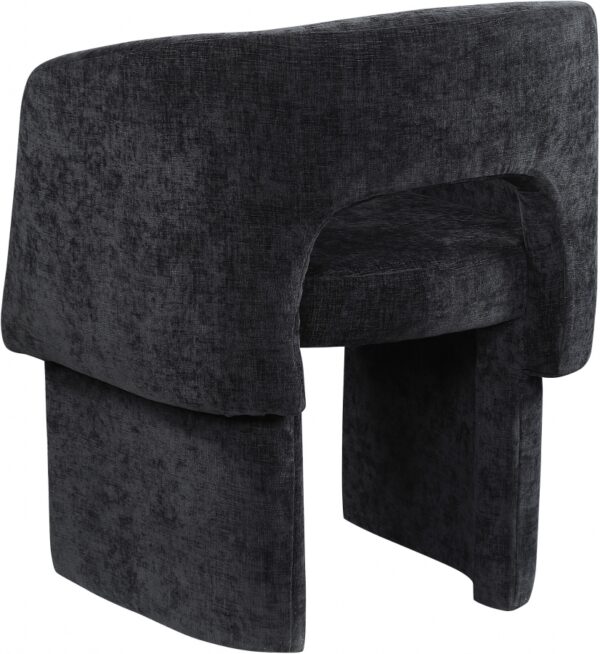 Emmet Chenille Fabric Upholstered Dining Chair / Accent Chair