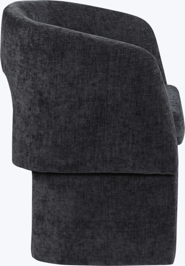 Emmet Chenille Fabric Upholstered Dining Chair / Accent Chair