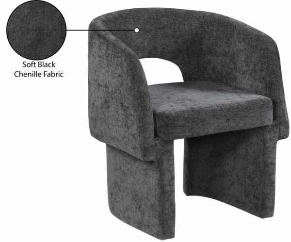 Emmet Chenille Fabric Upholstered Dining Chair / Accent Chair