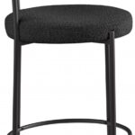 Beacon Boucle Fabric Upholstered Bar / Counter Stools