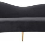 Ritz 85.5" Velvet Upholstered Sofa