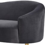 Ritz 85.5" Velvet Upholstered Sofa