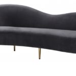 Ritz 85.5" Velvet Upholstered Sofa