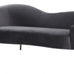 Ritz 67" Velvet Upholstered Loveseat