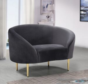 Ritz Velvet Upholstered Chair