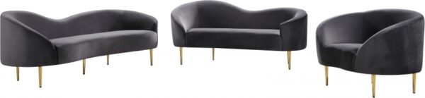 Ritz Velvet Upholstered Chair