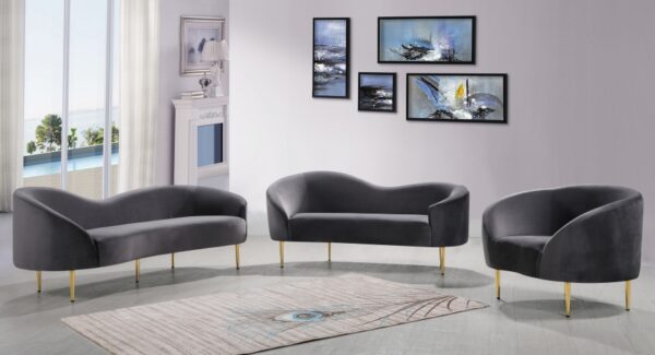 Ritz Velvet Upholstered Chair