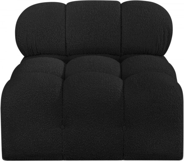 Ames Boucle Fabric Upholstered Armless Modular Chair