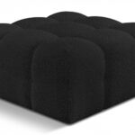 Ames Boucle Fabric Upholstered Modular Ottoman