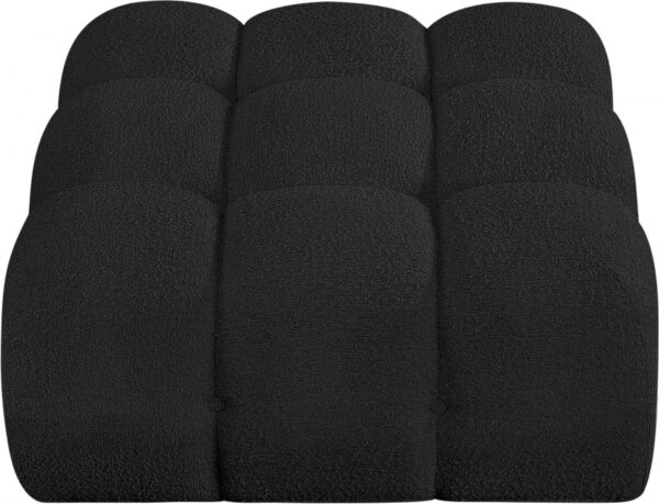 Ames Boucle Fabric Upholstered Modular Ottoman