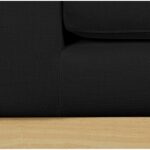 Johanna 127" Linen Textured Fabric Upholstered Sectional