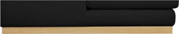 Johanna 127" Linen Textured Fabric Upholstered Sectional