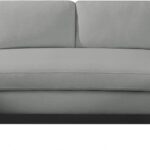 Johanna 127" Linen Textured Fabric Upholstered Sectional