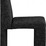 Benson Linen Textured Fabric Upholstered Dining Chair