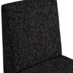 Benson Linen Textured Fabric Upholstered Dining Chair