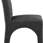 Gramercy Linen Textured Fabric Upholstered Dining Chair