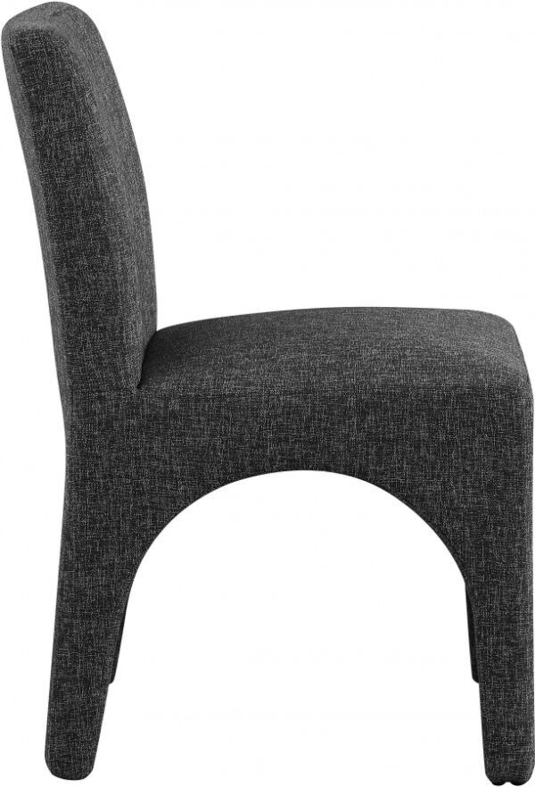 Gramercy Linen Textured Fabric Upholstered Dining Chair
