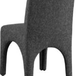 Gramercy Linen Textured Fabric Upholstered Dining Chair