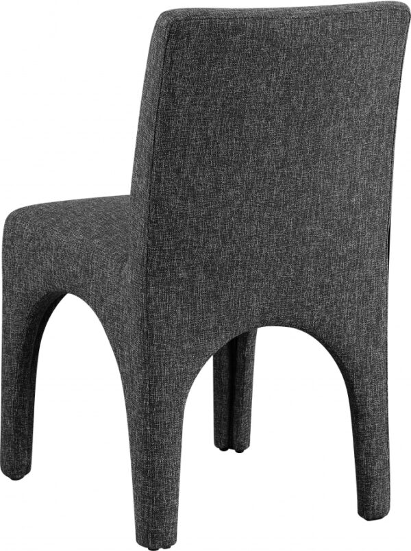 Gramercy Linen Textured Fabric Upholstered Dining Chair