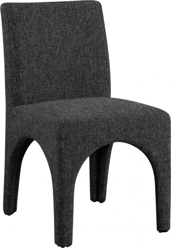 Gramercy Linen Textured Fabric Upholstered Dining Chair