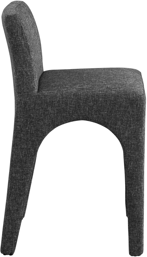 Gramercy Linen Textured Fabric Upholstered Bar / Counter Stools