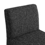 Gramercy Linen Textured Fabric Upholstered Bar / Counter Stools