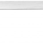 Cameron 64" Marble Veneer Top And Steel Base Dining Table